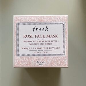 Fresh Rose Face Mask - Pink
